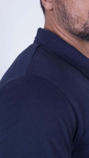 Full Sleeve Blue POLO (LP-41)