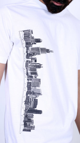 White NYC T-Shirt (LTS-51)